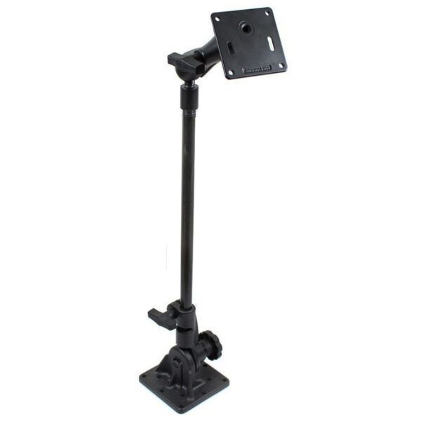 RAM Montaggio su piedistallo con tubo da 18" e piastra VESA 75x75mm Ram Mounts RAM-101U-UK3