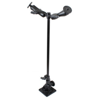 RAM Montaggio su piedistallo con tubo da 24" e due supporti a doppia sfera Ram Mounts RAM-101U-VE10