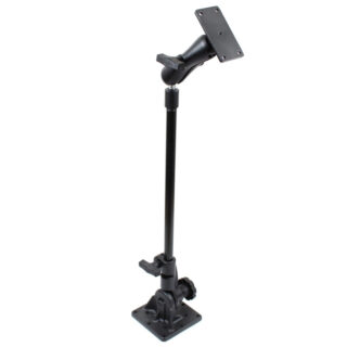 RAM Montaggio su piedistallo con tubo da 18" e adattatore per piastra rettangolare Ram Mounts RAM-101U-VE11