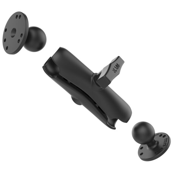 Supporto Ram Mounts RAM-101U per superfici piane con doppia base con sfera di tipo C - immagine 2