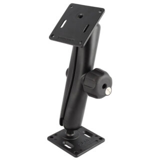 RAM Doppio 75x75mm Montaggio VESA con Manopola Blocco Chiave - Lunga Ram Mounts RAM-102LU-D-2461