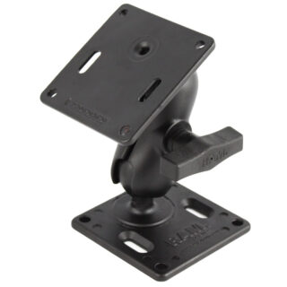 RAM Doppio 75x75mm Montaggio VESA - Corto Ram Mounts RAM-102U-B-2461
