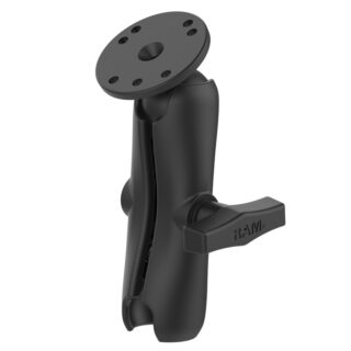 Supporto superficie liscia RAM-103U con sfera C con Asta media E base piana