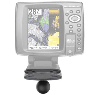 RAM® Fishfinder Ball Adapter for Humminbird Devices Ram Mounts RAM-107B