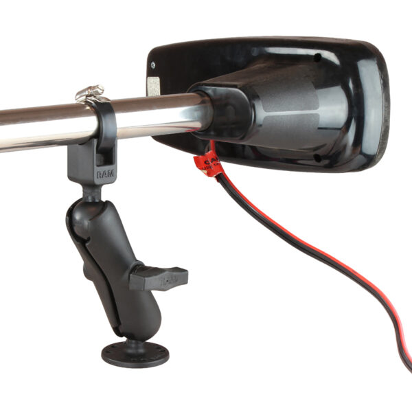 RAM® Trolling Motor Stabilizer with Strap Hose Clamp Ram Mounts RAM-108 - immagine 2