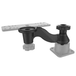 RAM 6" Braccio Oscillante Curvo per Montaggio Orizzontale/Verticale Ram Mounts RAM-109-1APU