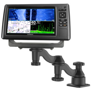 RAM® Horizontal 12" Swing Arm Mount for Fishfinders & Plotters Ram Mounts RAM-109H-1