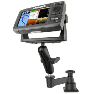 RAM Forcellone Orizzontale con Doppio Supporto a Sfera Ram Mounts RAM-109H-2U