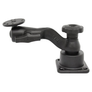 RAM Supporto orizzontale per braccio oscillante da 6" con giunto sferico fisso e presa Ram Mounts RAM-109H-3BU