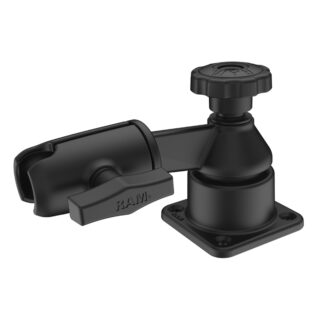 RAM Supporto per braccio oscillante orizzontale da 6" con braccio a presa girevole Ram Mounts RAM-109HS-4U