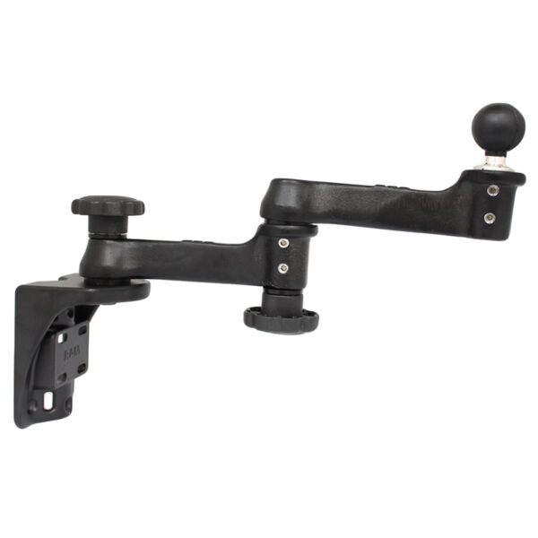 RAM Vertical 12" Swing Arm Mount with Ball Ram Mounts RAM-109V-1BU