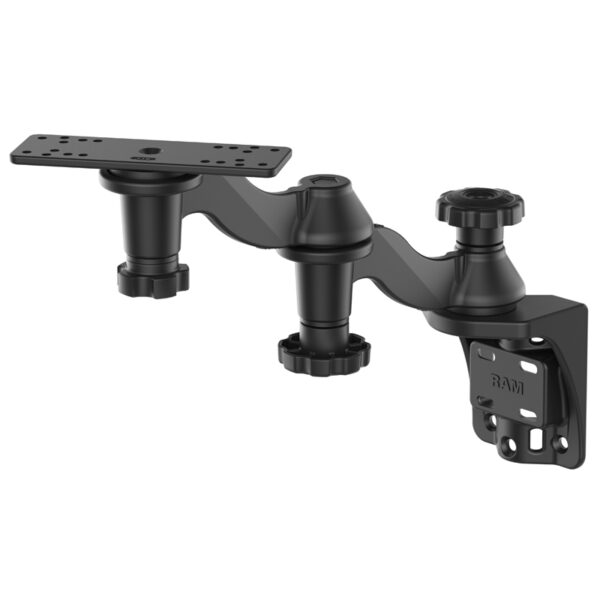 RAM® Vertical 12" Swing Arm Mount for Fishfinders & Plotters Ram Mounts RAM-109V-1 - immagine 2