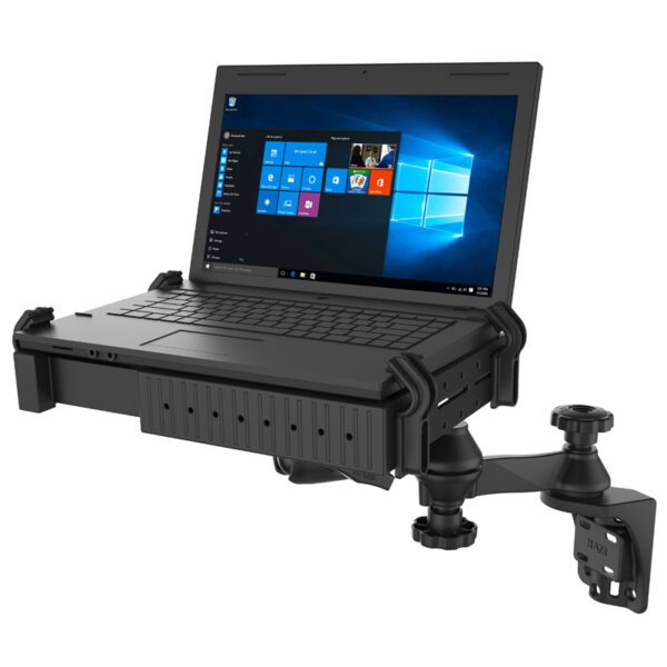 Supporto per laptop RAM Tough-Tray con supporto a braccio oscillante verticale Ram Mounts RAM-109V-234U