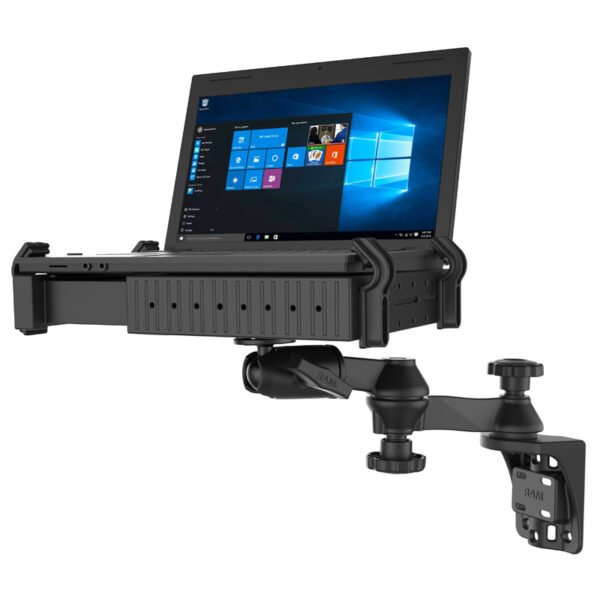 Supporto per laptop RAM Tough-Tray con supporto a braccio oscillante verticale Ram Mounts RAM-109V-234U - immagine 3