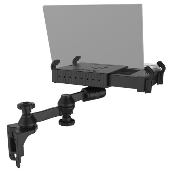 Supporto per laptop RAM Tough-Tray con supporto a braccio oscillante verticale Ram Mounts RAM-109V-234U - immagine 4