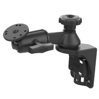 RAM Supporto per braccio oscillante verticale da 6" con adattatore a sfera per elettronica marina Ram Mounts RAM-109V-3U