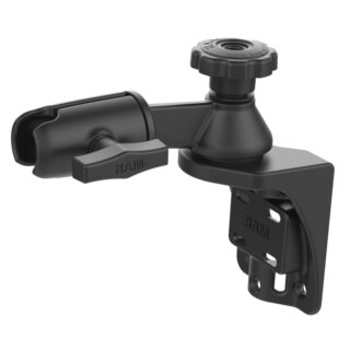 SUPPORTO VERTICALE RAM-MOUNT RAM-109VS-4U con attacco sfera di tipo C PER APPLICAZIONI NAUTICHE