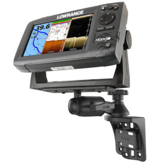 RAM Supporto per braccio oscillante verticale da 6" con adattatore a sfera rotonda Ram Mounts RAM-109VSB