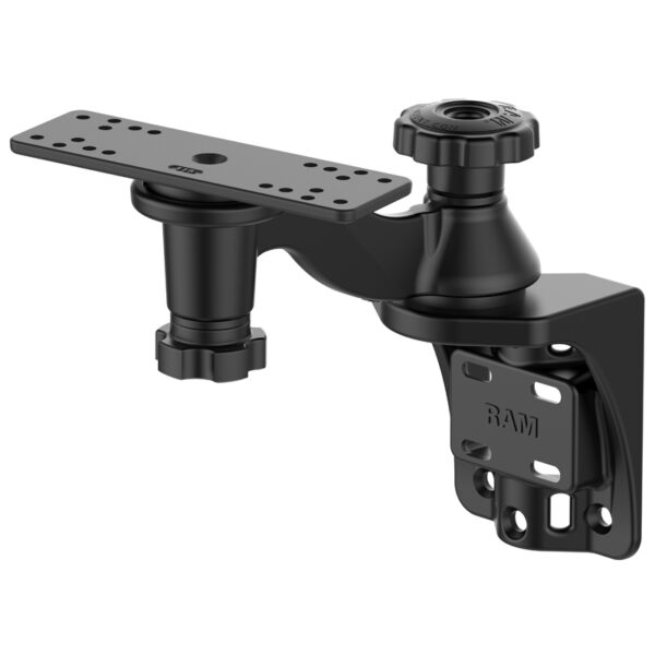 Supporto nautico ruotabile in verticale RAM-MOUNT RAM-109VU con sfera C - immagine 2