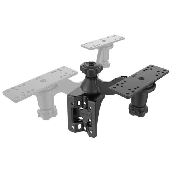 Supporto nautico ruotabile in verticale RAM-MOUNT RAM-109VU con sfera C - immagine 3