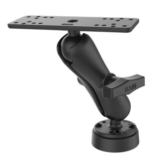 RAM Drill-Down Supporto Elettronico Marino con Gestore Cavi Ram Mounts RAM-111-403U