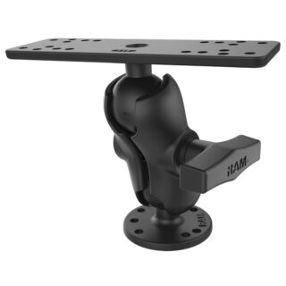 Supporto nautico superficie piana per ecoscandaglio Ram Mounts RAM-111U-B