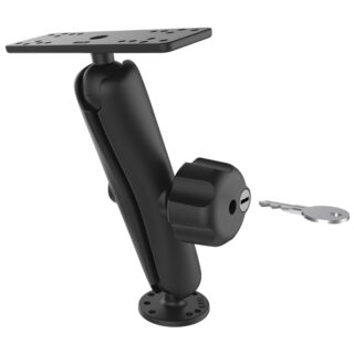 RAM Supporto Elettronico Marino Universale con Manopola Blocco Chiave Ram Mounts RAM-111U-DL