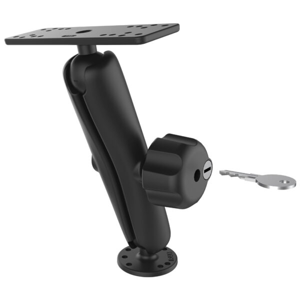 RAM Supporto Elettronico Marino Universale con Manopola Blocco Chiave Ram Mounts RAM-111U-DL