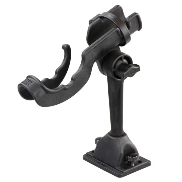 RAM ROD® Fishing Rod Holder with Deck and Track Mounting Base Ram Mounts RAM-114-D