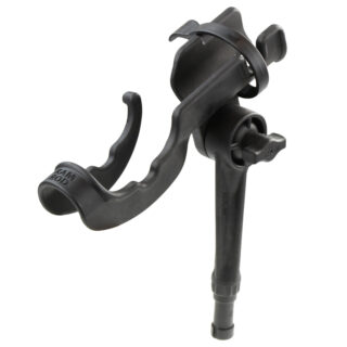 RAM ROD® Fishing Rod Holder with 6" Spline Post Ram Mounts RAM-114-NB