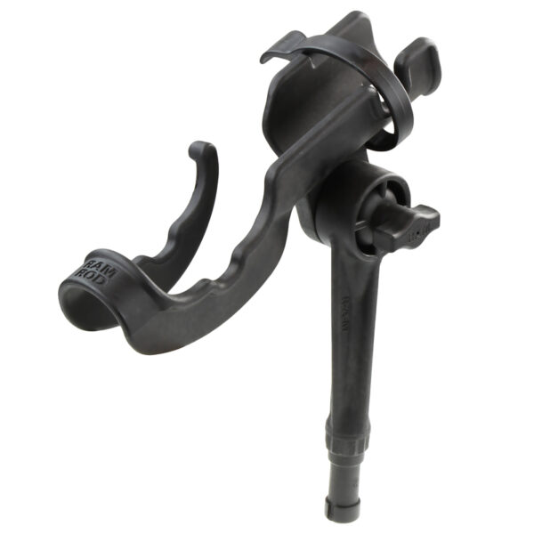 RAM ROD® Fishing Rod Holder with 6" Spline Post Ram Mounts RAM-114-NB