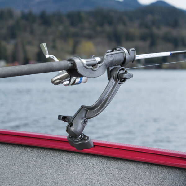 RAM ROD Portacanna da Pesca con Revolution Cricchetto/presa Ram Mounts RAM-114-RBNBU - immagine 3