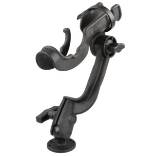 RAM ROD Portacanna da Pesca con Revolution Ratchet/Socket Mount Ram Mounts RAM-114-RBU