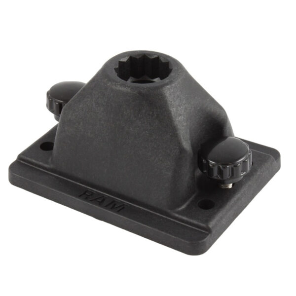 RAM ROD® Deck and Track Base with Tightening Knobs Ram Mounts RAM-114DTM