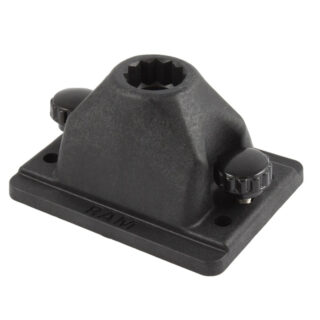 RAM ROD Deck e Base per Binario con Manopole di Serraggio Ram Mounts RAM-114DTMU