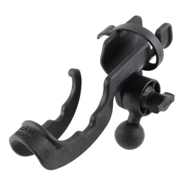 SUPPORTO CANNA DA PESCA RAM-MOUNT RAM-117BU CON SFERA DI DIAMETRO C