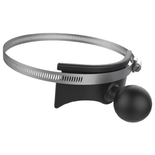 RAM Base a sfera con cinghia da sella per lanterne e pali di grandi dimensioni Ram Mounts RAM-118BU - immagine 2