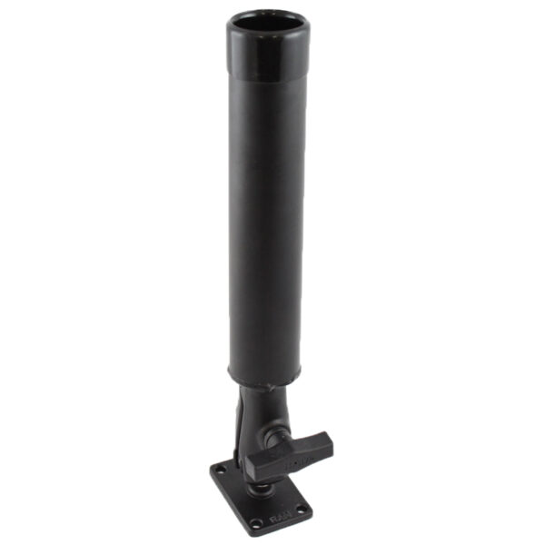 RAM Tubo Portacanna da Pesca con Base a Sfera Rettangolare Ram Mounts RAM-119-23U