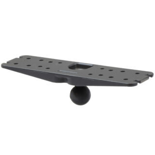 SUPPORTO ADATTATORE GRANDE PER BARACCHINI O RADAR NAUTICI RAM-MOUNT RAM-137BU CON SFERA TIPO C