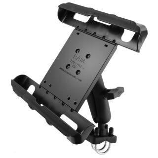 SUPPORTO DOPPIO ATTACCO A MANUBRIO RAM-138-235-TAB17U PER Table-PC e IPAD con LifeProof