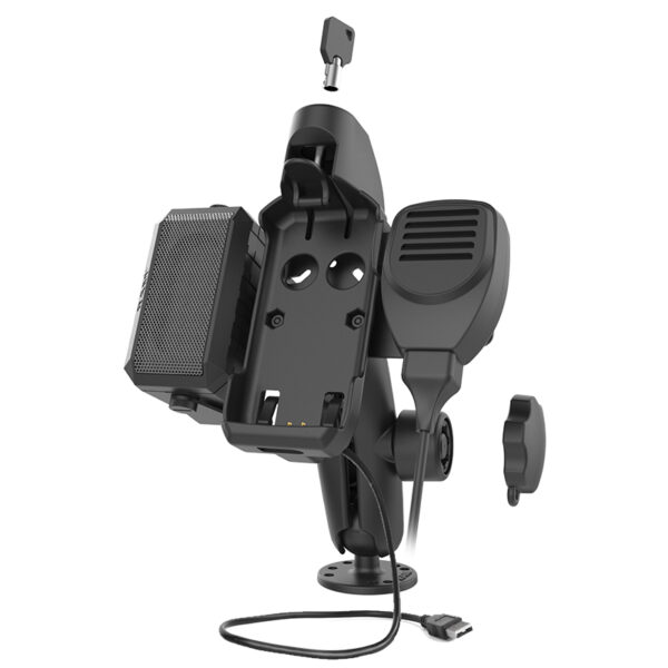 RAM Doppio Supporto a Sfera per Sonim XP5s con Altoparlante e Hardwire Bundle Ram Mounts RAM-138-S-SNM1PL-V7B1U - immagine 2