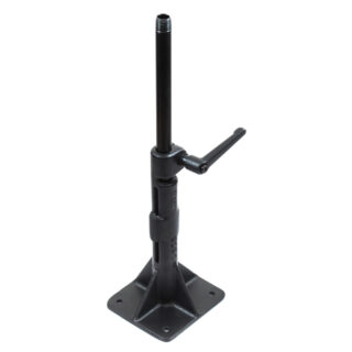 RAM Base Piedistallo Piatta con 18" Lungo 1/2" NPT Tubo Ram Mounts RAM-164BU