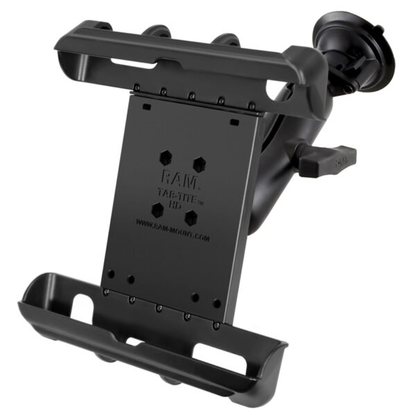 RAM Tab-Tite Supporto per tablet di grandi dimensioni con ventosa Twist-Lock RAM Ram Mounts RAM-166-TAB17U - immagine 2