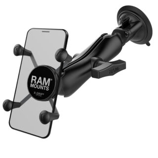 SUPPORTO A VENTOSA TIPO C RAM-MOUNT RAM-166-UN7U X-Grip UNIVERSALE PER iPhone e Samsung