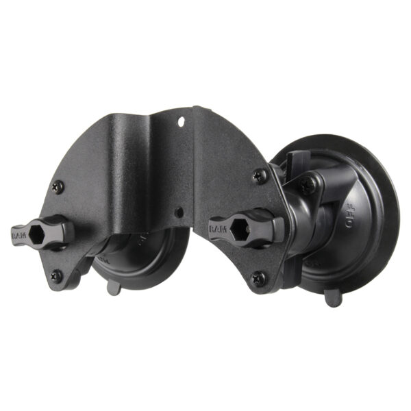RAM Base a ventosa a doppia articolazione Twist-Lock Ram Mounts RAM-189B-PIV1U - immagine 2