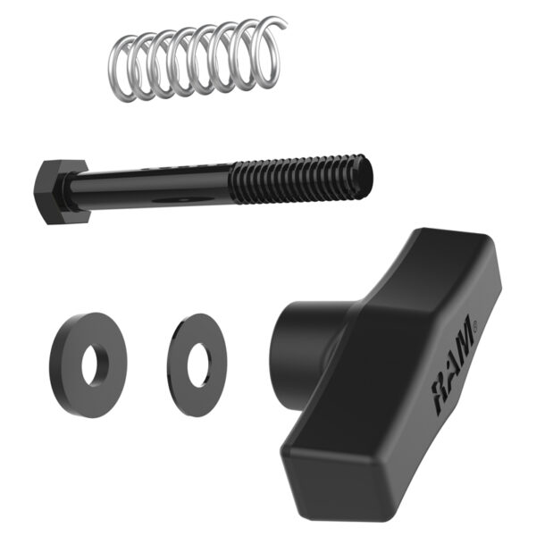 RAM Manopola, bullone e viteria a molla per bracci a presa tipo C Ram Mounts RAM-2-1U - immagine 2