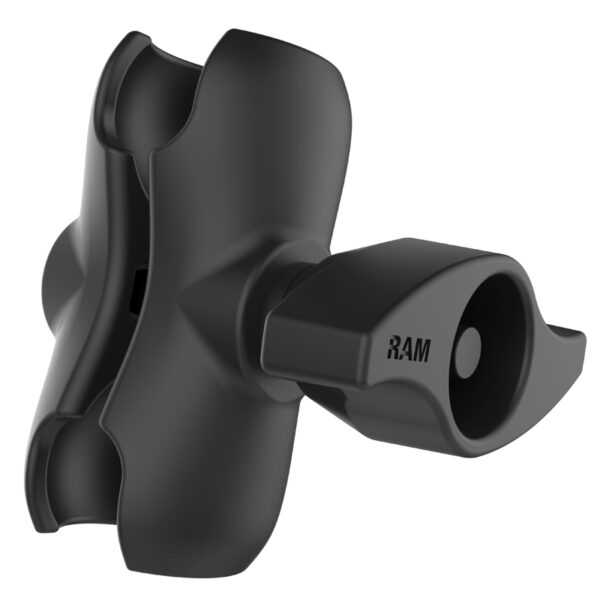 Braccio braket Ram Mounts RAM-201MU-B con manopola grande e diametro sfera di tipo C