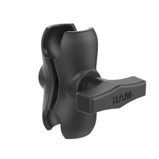 Braccio braket corto Ram Mounts RAM-201U-B con diamentro sfera di tipo C