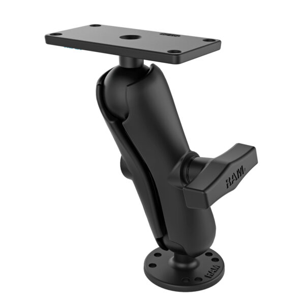 RAM Drill-Down Doppia Sfera di Supporto per Humminbird Helix 7 - Medio Ram Mounts RAM-202-24-202U - immagine 2