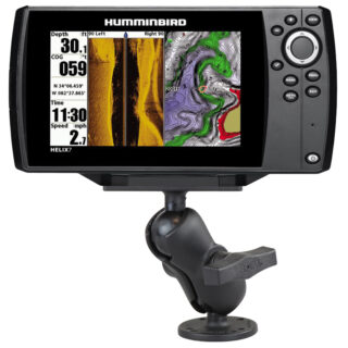 RAM® Drill-Down Double Ball Mount for Humminbird Helix 7 Ram Mounts RAM-202-24-B-202